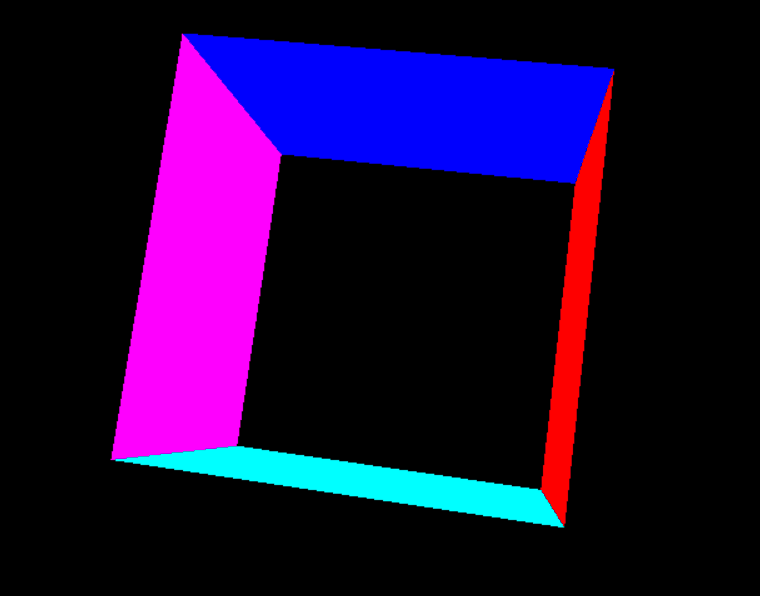 Poorly Drawn 3 Dimensional cube in OpenGL